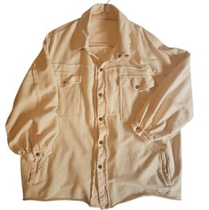 Women's Time After Time Cream Button Down Shirt